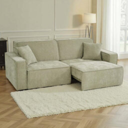Furnishings For Less UK Huxley Green 3 Seater Electric Sofa Bed With Power Extension - thumbnail 3