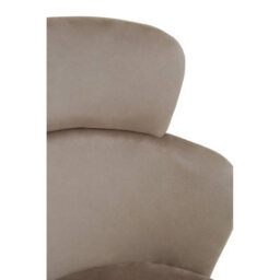Orsina Mink Velvet Chair, Rustless Velvet Armchair, Easy To Assemble Bedroom Chair, Easy To Clean Outdoor Chair - thumbnail 8