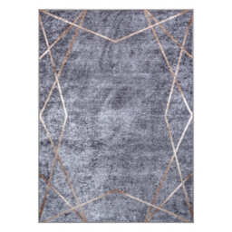 RugsX Miro 51233.809 Washing Carpet Geometric Anti-Slip - Grey  140X190 Cm - thumbnail 2