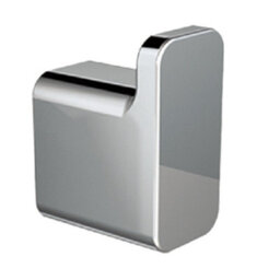 Plum&clay Vera Bathroom Wall Mounted Chrome Single Robe Hook