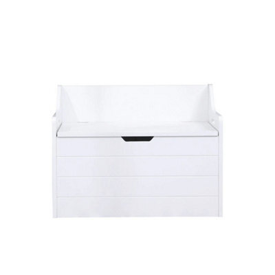 White Storage Chest Toy Box Lounge Bedroom Playroom Nursery - image 1