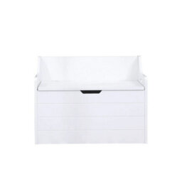 White Storage Chest Toy Box Lounge Bedroom Playroom Nursery