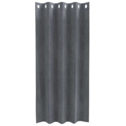 Berkfield Blackout Curtains With Eyelets 2 Pcs Super Light Grey Velvet - thumbnail 3