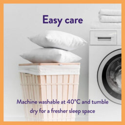 Slumberdown Chilly Nights King Duvet 15 Tog Extra Warm & Thick Heavyweight Quilt For Cold Winter Nights, 2 Super Support Pillows - thumbnail 5