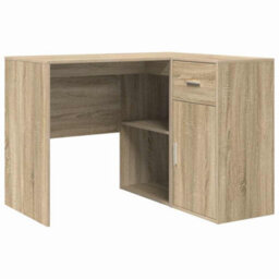 Berkfield Corner Desk Sonoma Oak 102X88X75 Cm Engineered Wood - thumbnail 2