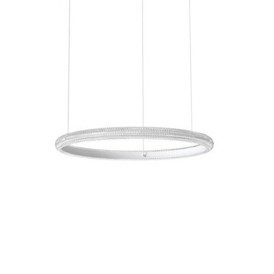 Ideal Lux Miracle 60Cm Led Integrated Led Pendant Ceiling Light White 3000K - image 1