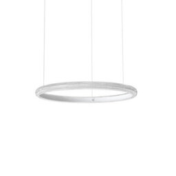 Ideal Lux Miracle 60Cm Led Integrated Led Pendant Ceiling Light White 3000K - thumbnail 1