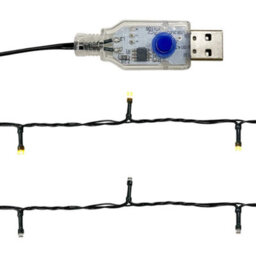 Walplus Christmas Garland With Led Lights 10 M Gold - thumbnail 8