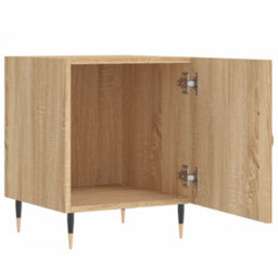 Berkfield Bedside Cabinets 2 Pcs Sonoma Oak 40X40X50 Cm Engineered Wood - thumbnail 7