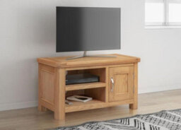 Buttercup Farm Bologna Small Tv Unit - L44 X W90 X H50 Cm - Oak