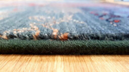 Kashqai 4327 400 Blue Wool Rug By Mastercraft-80Cm X 160Cm - thumbnail 4
