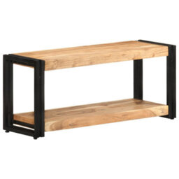 Berkfield Tv Cabinet 90X30X40 Cm Solid Acacia Wood - thumbnail 9