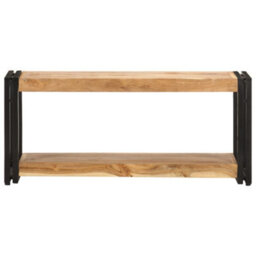 Berkfield Tv Cabinet 90X30X40 Cm Solid Acacia Wood - thumbnail 2