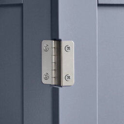 Jwfu-3383-Grey Bathroom Storage Cabinet Wooden Side 4 Drawer Cupboard Free Standing Unit - thumbnail 3