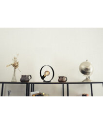 Lighting Supermarket Hoople Matt Black Industrial Hoop Table Lamp - thumbnail 2
