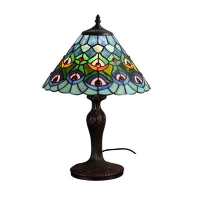 Minster 12 Inch Tiffany Lamp - L30 X W30 X H38 Cm - image 1