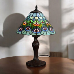 Minster 12 Inch Tiffany Lamp - L30 X W30 X H38 Cm - thumbnail 2