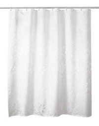 Cooke & Lewis Nessa White Tree Shower Curtain (W)180Cm - thumbnail 1