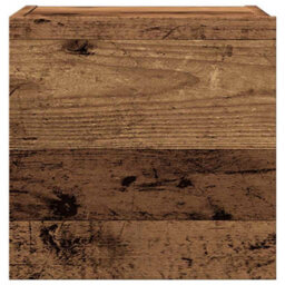 Berkfield Classic 7 Piece Tv Cabinet Set Wall-Mounted Old Wood Engineered Wood - thumbnail 8