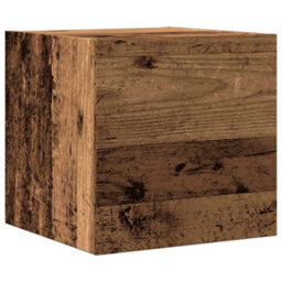 Berkfield Classic 7 Piece Tv Cabinet Set Wall-Mounted Old Wood Engineered Wood - thumbnail 7