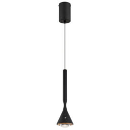 Luminosa Lighting Luminosa Lucinda Slim Pendant Ceiling Light Matt Black Led 2400/4000/6500K - thumbnail 9