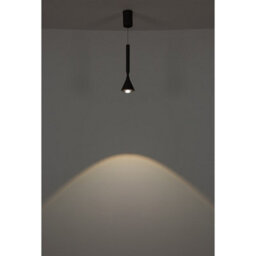 Luminosa Lighting Luminosa Lucinda Slim Pendant Ceiling Light Matt Black Led 2400/4000/6500K - thumbnail 8