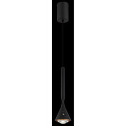 Luminosa Lighting Luminosa Lucinda Slim Pendant Ceiling Light Matt Black Led 2400/4000/6500K - thumbnail 5