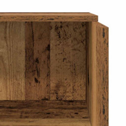 Berkfield Durable Reception Desk Old Wood 55X50X103.5 Cm Engineered Wood - thumbnail 8