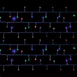 Multi-Action 1500 Multicolour Treebrights Led String Lights With Timer Function Green Cable - thumbnail 2