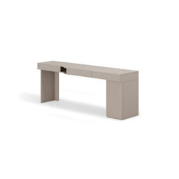 Arte Woow Desk With Storage Container 211Cm Right Door - Organised Family Desk For Modern Living - thumbnail 1