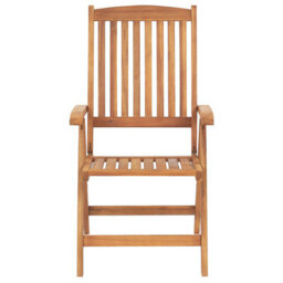 Beliani Set Of 2 Garden Chairs Java Acacia Wood Light Brown - thumbnail 5