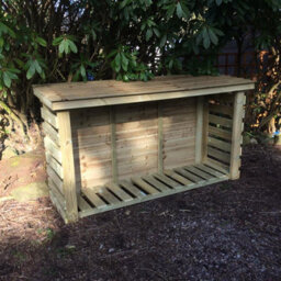 Churnet Valley Garden Furniture Ltd Heavy Duty Logstore 6X4 (Height Ft X Width Ft) - thumbnail 5