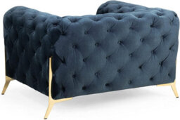 Stratus Interiors Italian Chesterfield 2 Seater Sofa Plush Velvet Uk Manufactured - thumbnail 3