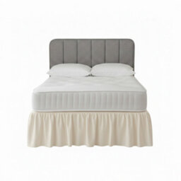 Base Valance Polycotton Sheet For Divan Beds Easy Care Bed Base Cover Cream - thumbnail 2
