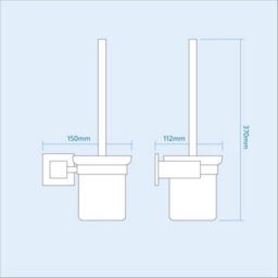 Nes Home Rensa Toilet Brush & Holder - thumbnail 2