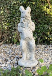 Stone Cast Peter Rabbit Garden Sculpture - thumbnail 4