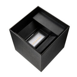 Nordlux Milda Outdoor Aluminium Wall Light Weatherproof Black,mains Led - thumbnail 4