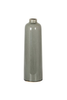Garda Grey Glazed Raine Vase, Artisanal Ceramic Decor - image 1