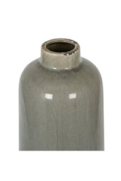 Garda Grey Glazed Raine Vase, Artisanal Ceramic Decor - thumbnail 2