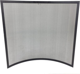 Simpa Haute Freestanding Curved Fire Guard. - thumbnail 3
