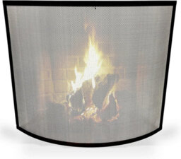 Simpa Haute Freestanding Curved Fire Guard. - thumbnail 2
