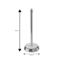 Showerdrape Opera White/chrome Freestanding Spare Toilet Roll Holder - thumbnail 2