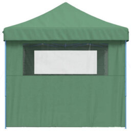 Walplus Foldable Party Tent Garden Gazebo Canopy Pop-Up With 3 Sidewalls Green - thumbnail 4