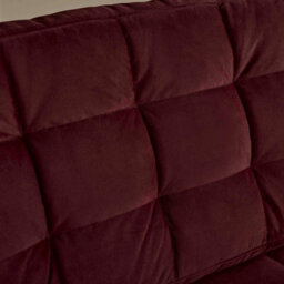 Furniturebox Uk Jenna Maroon Velvet Armchair - thumbnail 4