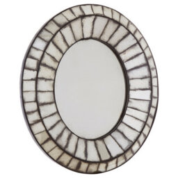 Orsina Oval 3D Mozaic Wall Mirror - thumbnail 2