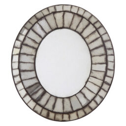Orsina Oval 3D Mozaic Wall Mirror