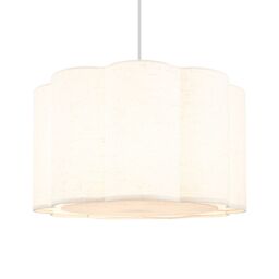 Neutral Modern Drum Lamp Shade (D)35Cm - thumbnail 3