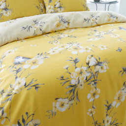 Gc Gaveno Cavailia Tropical Birds Duvet Cover Bedding Set Ochre King 3Pc With Birds And Flowers Print Quilt Cover - thumbnail 3