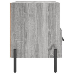 Berkfield Modern Bedside Cabinets 2 Pcs Grey Sonoma 40X35X47.5 Cm Engineered Wood - thumbnail 8