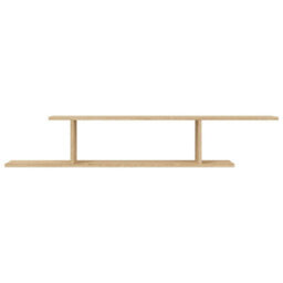 Vidaxl Wall-Mounted Tv Shelf Sonoma Oak 125X18X23 Cm Engineered Wood - thumbnail 5